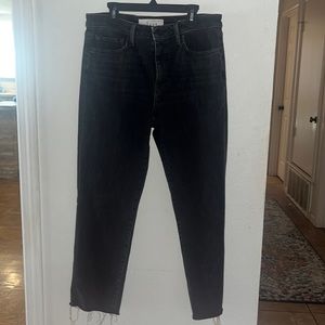 Graham & Spencer Velvet, dark grey jeans
